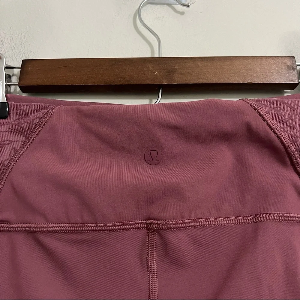 Lululemon Wunder Under Flocked Legging